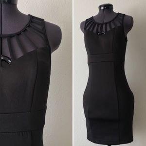 Edgy Cutout Mini Dress